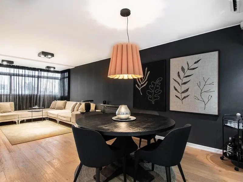 Un piso contemporáneo con acentos clásicos